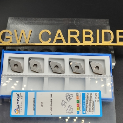 CBN карбида вольфрама PCD вводит отрезок 6mm двойной