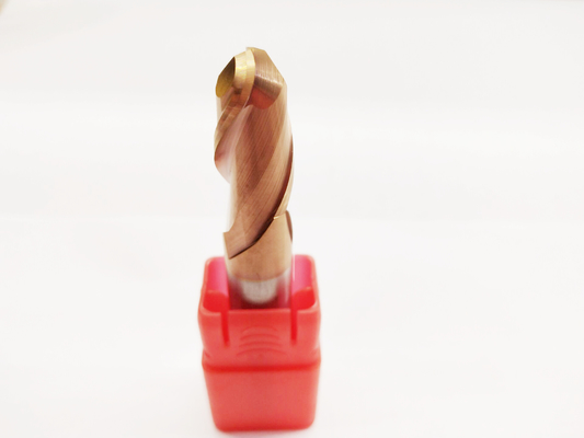 2 покрытие торцевой фрезы носа шарика карбида вольфрама каннелюры ХРК55 Нано с высокоскоростным вырезыванием