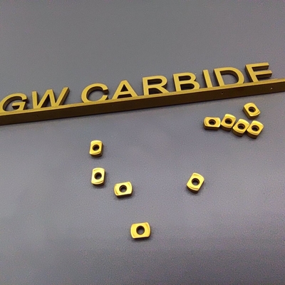 Золото вставки BLMP карбида GREWIN твердое покрытое для стали