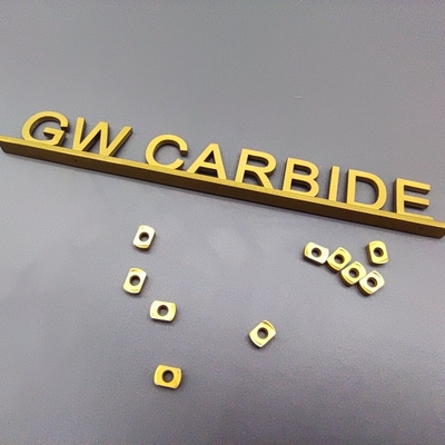 Золото вставки BLMP карбида GREWIN твердое покрытое для стали